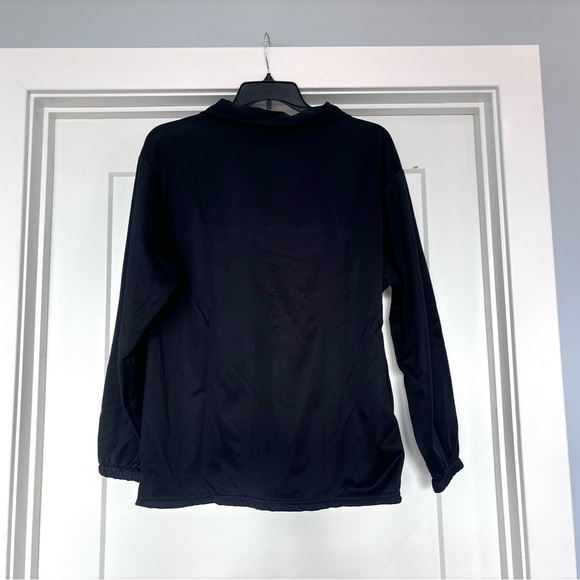 Vintage Black Olympic Committee USA Full Zip Lined Warm Up Track Jacket Size XL - Picture 12 of 16